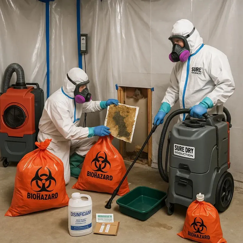 Contaminated Water Handling Protocols process in Sea Ranch, CA